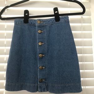 ORIGINAL AA DENIM SKIRT